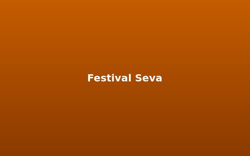 Festival Seva